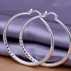 925 Silver Exaggerated Large Hoop Earrings Hoop Earrings
