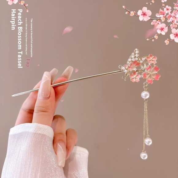 Hairpin Han Chinese Clothing Hair Clasp Updo Hair Accessories - Image 5