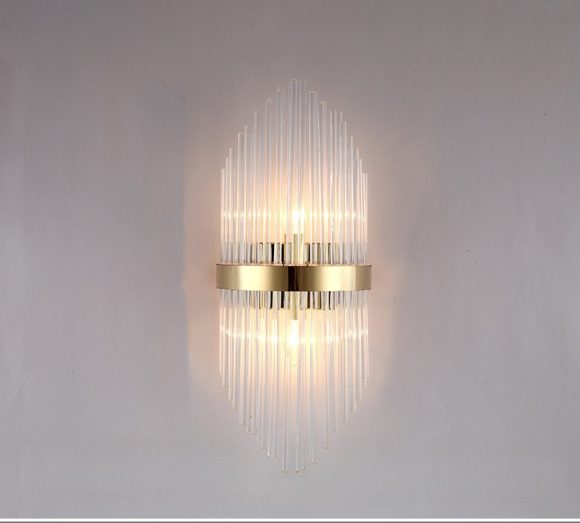 Modern Living Room Light Luxury Crystal Creative Wall Lamp - Image 7