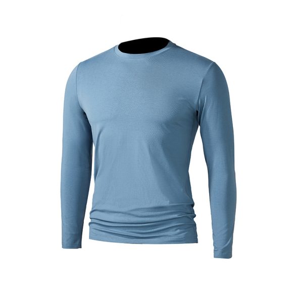 Modal Long Sleeve Men's Multi-coloured Business Bottom Shirt - Image 3