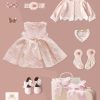 Baby High-end Gift Box Little Princess Dress Lace Dress Suit - Image 2