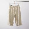 Casual Cool Breathable Cotton Linen Capri Pants