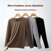 Men's High Elasticity Warm Ultra-thin Autumn Clothing And Pants Set - Image 7