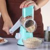 Manual Kitchen Accessories Multifunctional Round Mandoline Potato Slicer Vegetable Cutter Slicer Cheese Kitchen Gadgets - Image 8