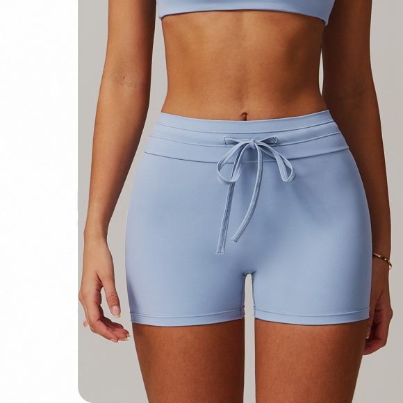 Hip Lifting Yoga Shorts High Waist Belly Contracting Fitness Pants - Image 6