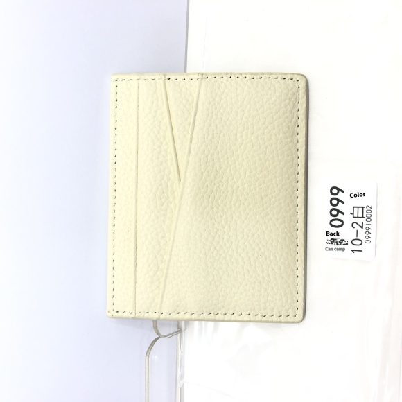 Leather Oil Edge Oblique Thin Bank Card Holder Soft Cowhide Document Package - Image 2
