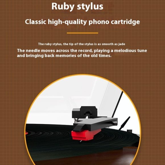 Vinyl Record Player Retro Phonograph - Image 8