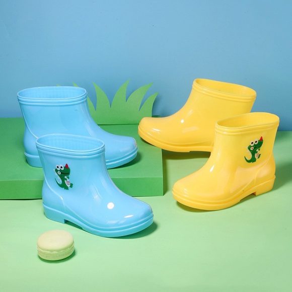 Bunny Rain Boots Children's Middle Tube Non-slip - Image 2