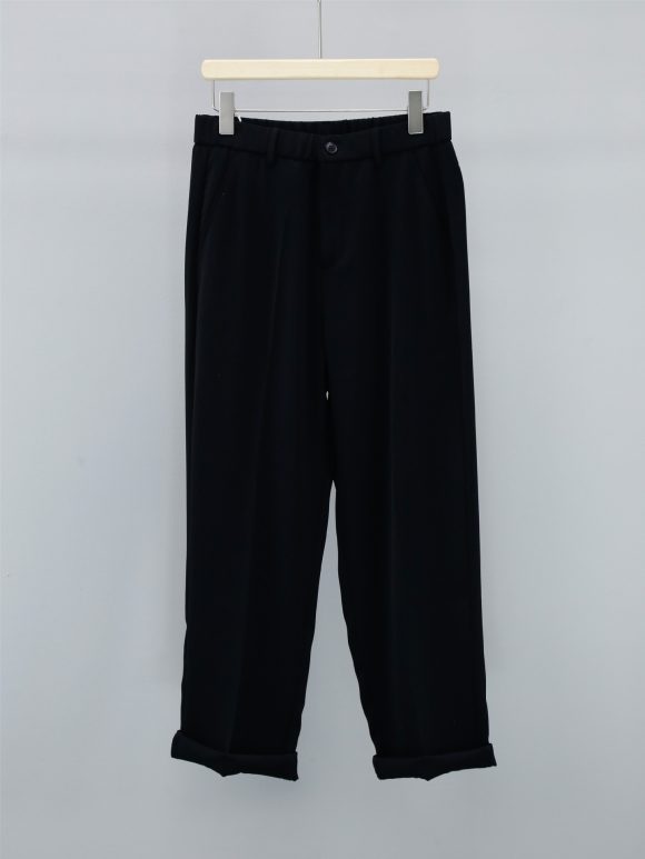 Men's Pure Color Minimal Versatile Fashion And Handsome High-grade Twill Loose Straight Casual Suit Pants - Image 8
