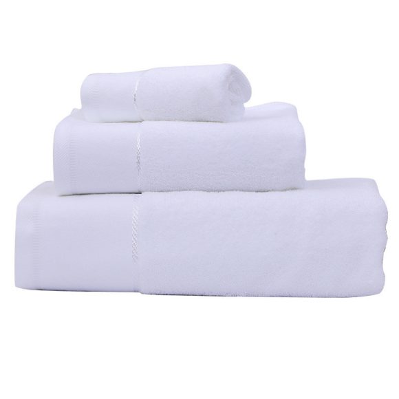 Cotton Towel Bath Towel Three Piece Water Absorbing Gift Towel Bath Towel Set - Image 2