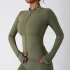 Zipper Tight Running Top Breathable - Image 5