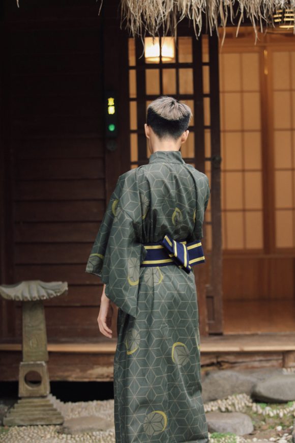 Japanese Kimono Male Traditional Samurai Gentleman - Image 6