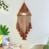 Handwoven Home Decor Triangle Dream Catcher Pendant - Image 3