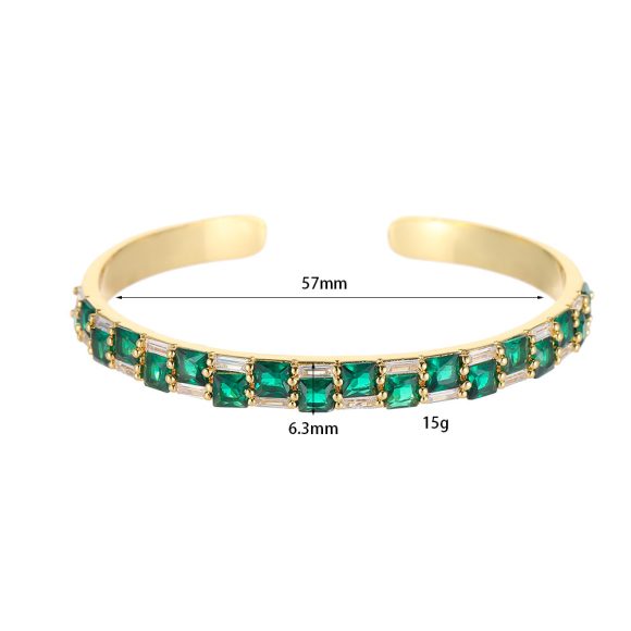 Retro Color Zirconium Ladies' Bracelet - Image 3