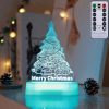 Christmas Decoration 3D Lamp Acrylic LED Night Lights New Year Valentines Day Christmas Kids Gift Christmas Ornaments - Image 3