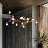 Restaurant Chandelier Decorative Tree Branch Lights Zen Japanese Wabi-sabi Wind Lamps - Image 5