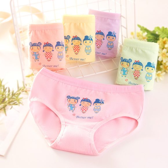 Children's Underwear Girls Pure Cotton Boxer - Image 4