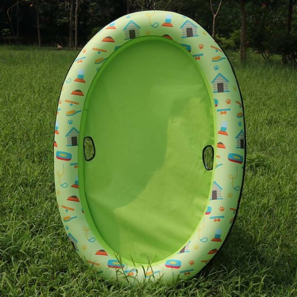 Dog Swimming Pool Inflatable Hammock Pets Pool Floating Bed Spring Summer Swimming Ring - Image 4
