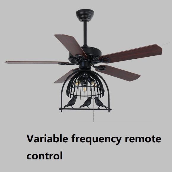 Retro Industrial Fan Lamp Ceiling Fan Lamp - Image 6