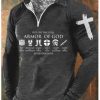 T-shirt European And American Open Placket Series - Image 4