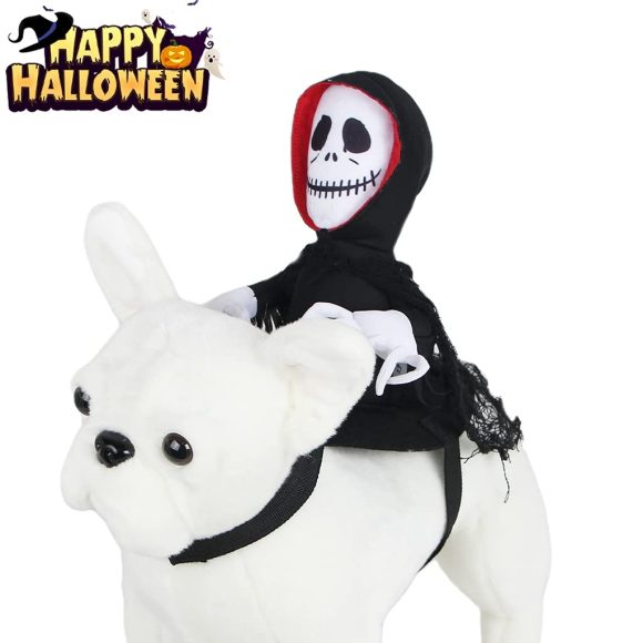 NEW Funny Pet Halloween Costume Halloween Pet Decoration Dress Up Pet Cosplay Costume Halloween Pet Clothes Spider Pumpkin Vest - Image 5