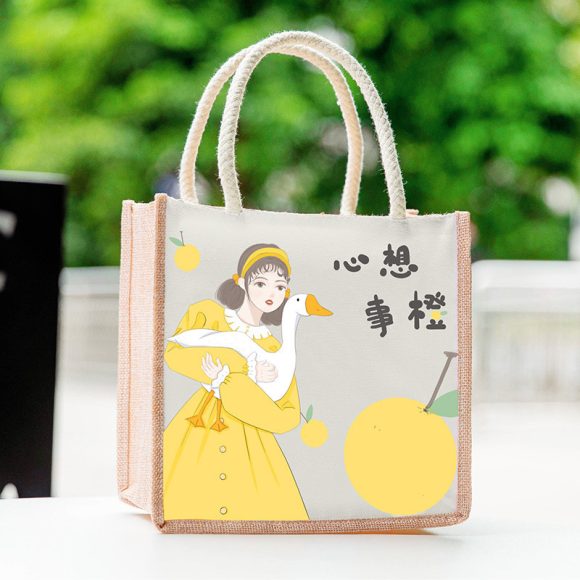 Casual Tote Bag For Students To Organize Small Book Bag Lunch - Image 5