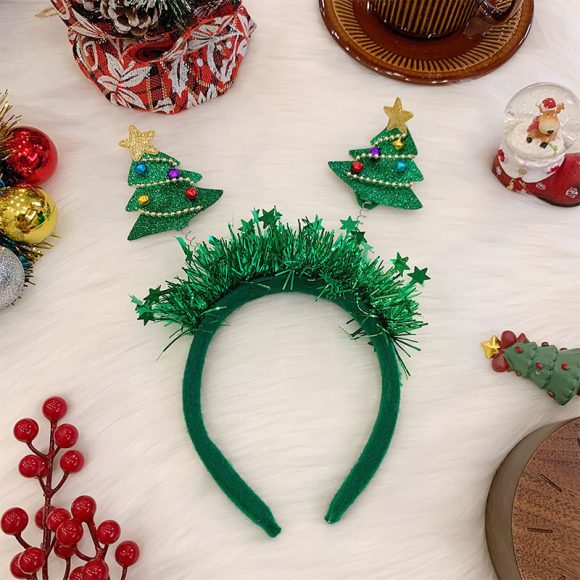 Christmas With Light Headband Snowflake Women's - Image 9