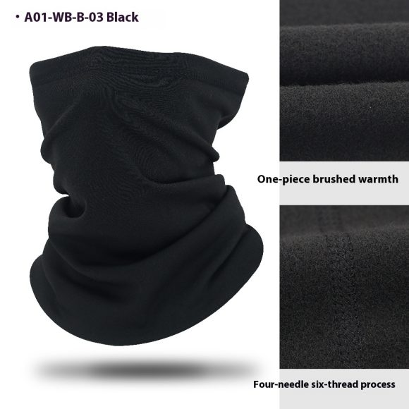 Fleece Warm Thickened Scarf Outdoor Sports Cycling Mask - Image 2