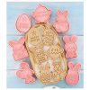 Easter Cookie Mold Cartoon Bunny Easter Egg Cookie Press - Image 8