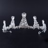 Simple Rhinestone Silver Headband Crown - Image 7