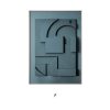 Three-dimensional Abstract Silent Style Geometric Morandi Hanging Painting - Image 4