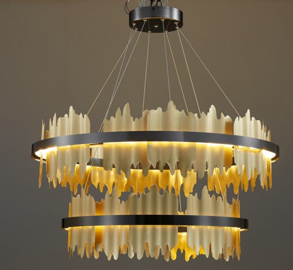 Postmodern Italian Minimalist Luxury Living Room Dining Room Chandelier - Image 9