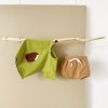 Girls' Casual Round Neck Cotton Ice Cream Patch Short Sleeve Shorts Suit - Image 2