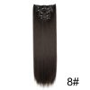 Wig Extensions 6-piece Set, Long Straight Hair - Image 6