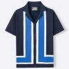 Men's Summer New Striped Contrast Color Knitwear Top - Image 7