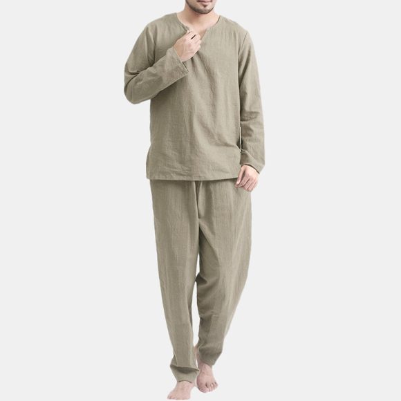 Casual Pajamas Two-piece Thin Breathable And Loose - Image 7