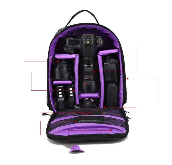 Puhongda Digital SLR Camera Bag Large Capacity Waterproof Portable Outdoor Men's Backpack - Image 6