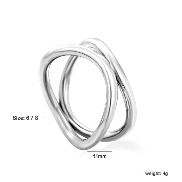 Retro 18K Zircon Ring Fashion - Image 5