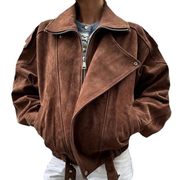 Short Loose Jacket Coat Women - Image 3