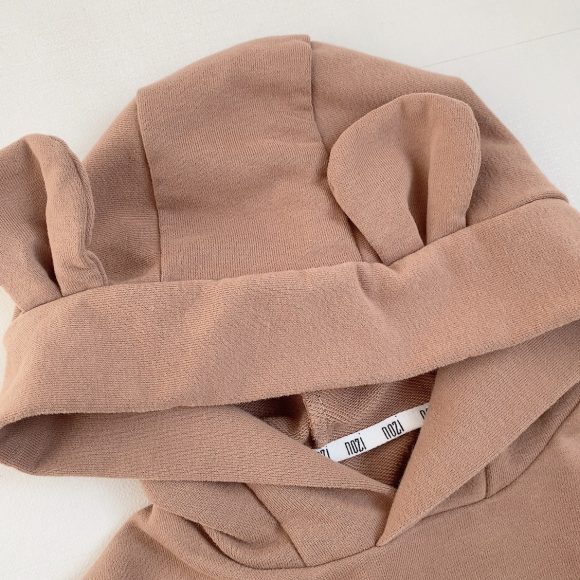Children's Autumn Bear Hooded Sweatshirt - Image 7