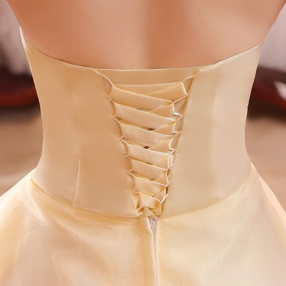 New Bustier Korean Princess Thin Wedding Dress - Image 6