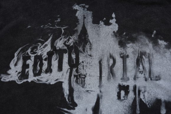 American Fashion Brand Washed And Worn Short Sleeve - Image 10