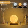 Creative 3D Magnetic Floating Levitating Moon Lamp Touch Control 3 Color Moon Light Lunar Night Light For Home Office Room Decor - Image 3