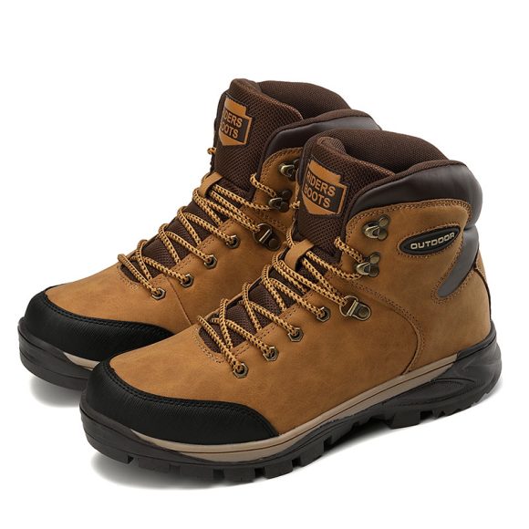 Large Size Winter Men's Shoes High-top Cotton Boots Plus Velvet To Keep Warm - Image 2