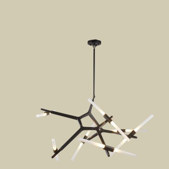 Modern Irregular Living Room Minimalist Dining Room Chandelier - Image 3