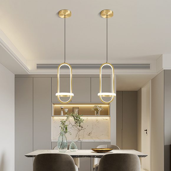 Modern Simple Led Bedroom Bedside Chandelier Nordic Creative Personality - Image 4