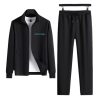 High-end Two-piece Long-sleeved Casual Sports Suit Men - Image 4