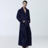 Men's Winter Coral Fleece Nightgown Homewear Thickened Pajamas - Image 5