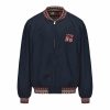 Ethnic Jacquard Stitching Thick Quilted Couple Baseball Uniform Jacket - Image 6