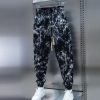 Men's Summer Loose Floral Casual Ice Silk Harem Pants - Image 5